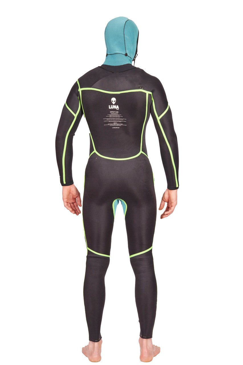 Viking 5/4 Hooded Front Zip Mens Wetsuit Yamamoto