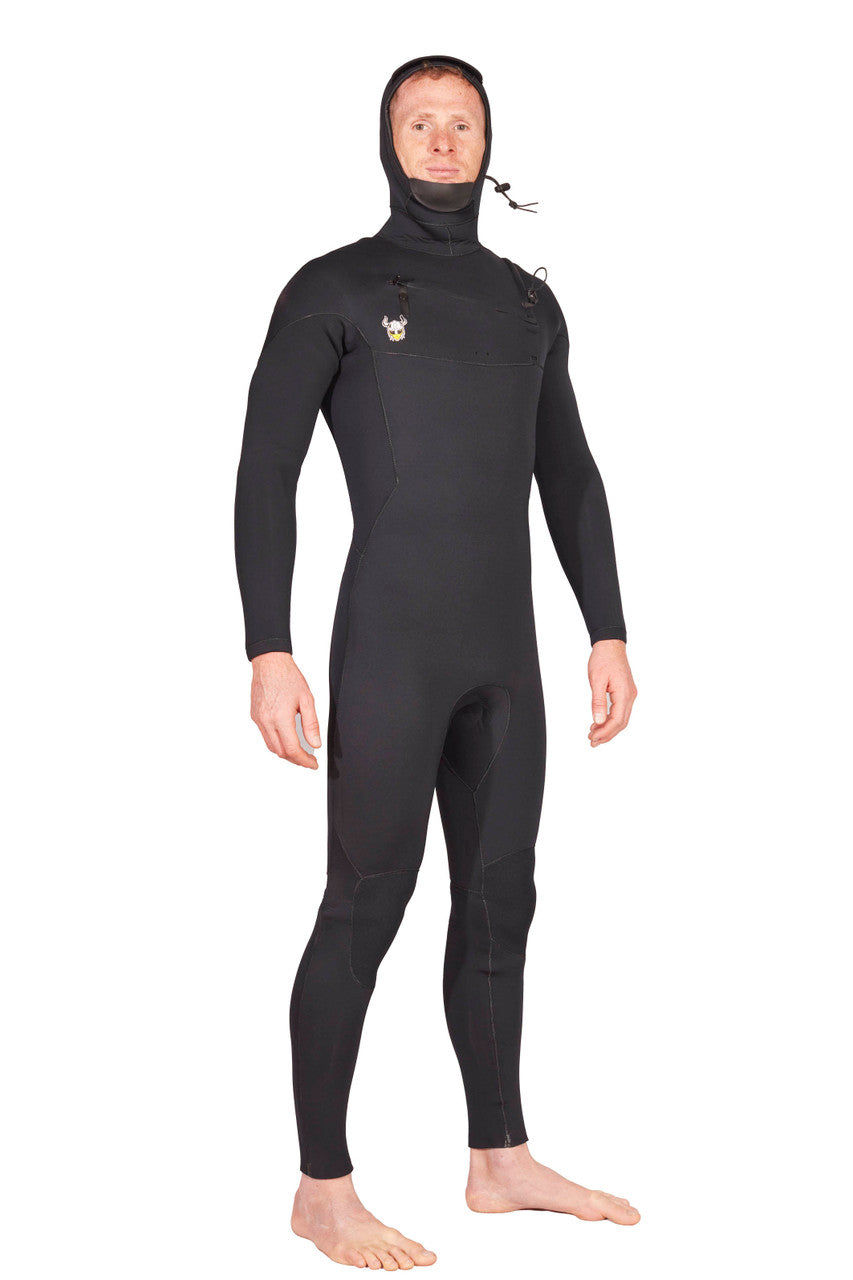 Viking 5/4 Hooded Front Zip Mens Wetsuit Yamamoto